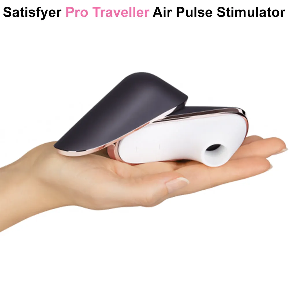 Satisfyer Pro Traveller Clitoral Stimulator Vibrator Air Pulse Sucker Sex Toy