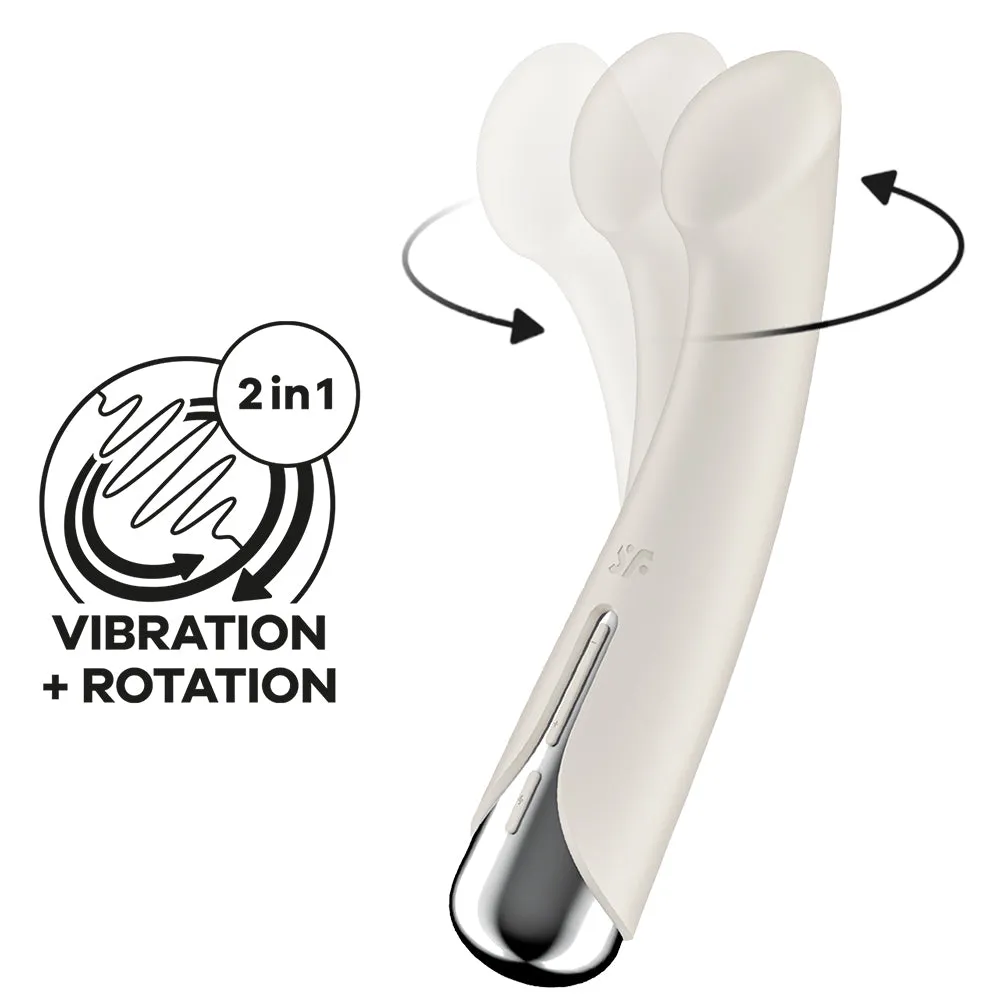 Satisfyer Spinning G-Spot 1 Rotating Vibrator Beige