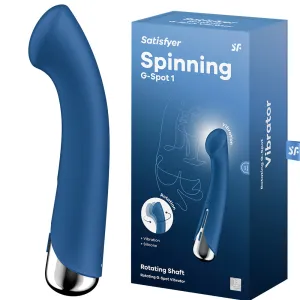 Satisfyer Spinning G-Spot 1 Rotating Vibrator Blue