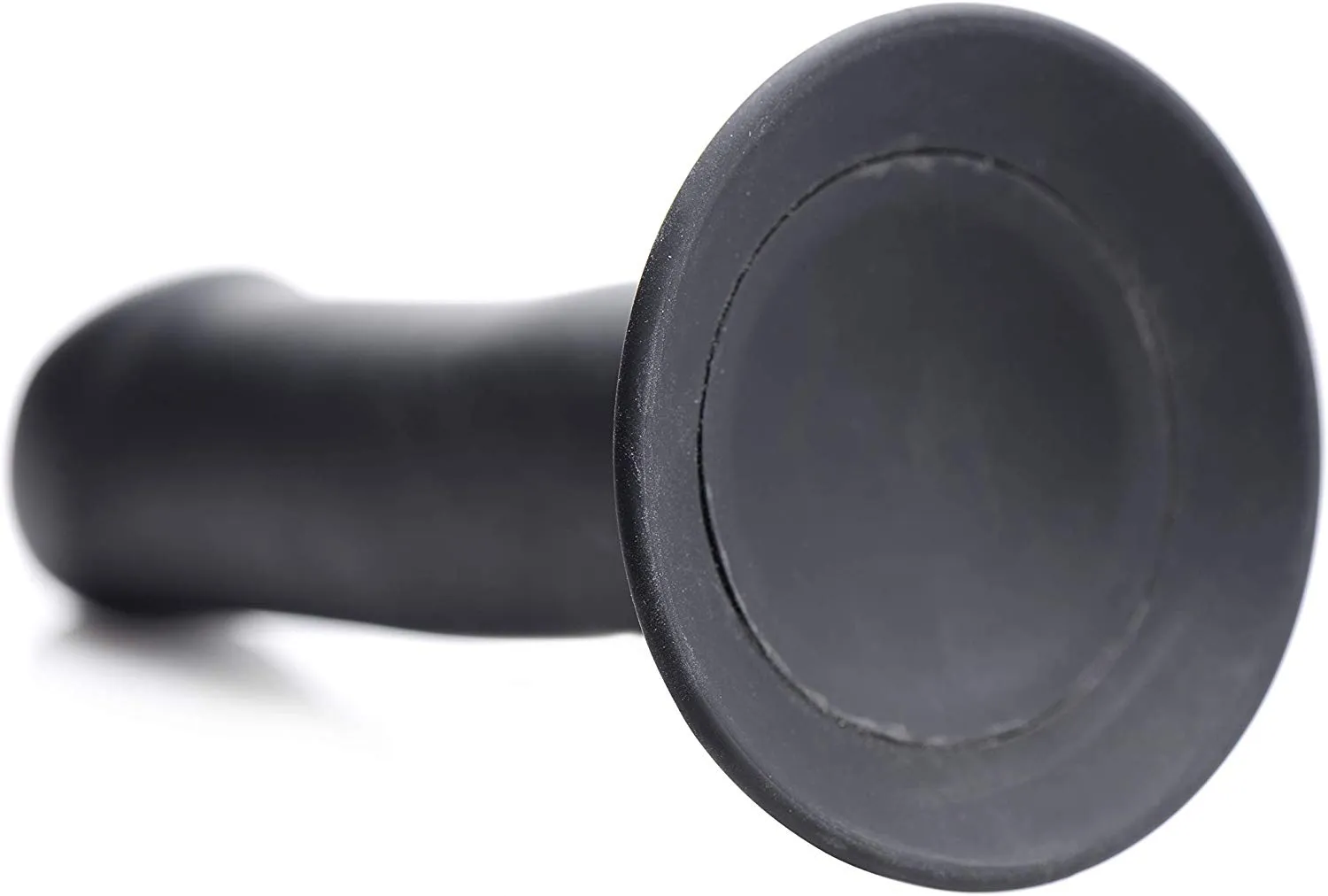 Squeezable Phallic Dildo - Black