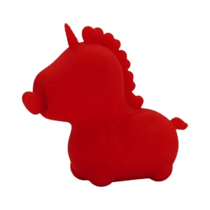 Stimulator clitoris UNIHORN Cupid's Beau. în formă de unicorn. 10 funcții de vibrație. 10 funcții de mișcare. roșu