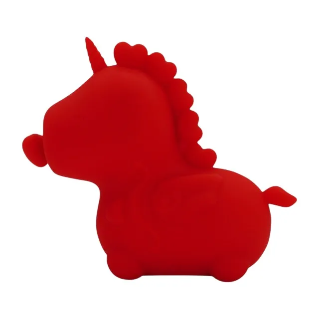 Stimulator clitoris UNIHORN Cupid's Beau. în formă de unicorn. 10 funcții de vibrație. 10 funcții de mișcare. roșu