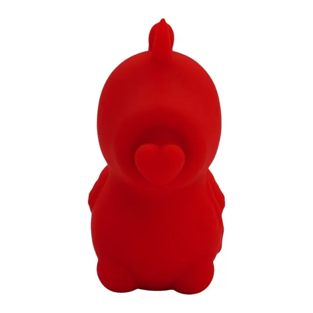 Stimulator clitoris UNIHORN Cupid's Beau. în formă de unicorn. 10 funcții de vibrație. 10 funcții de mișcare. roșu
