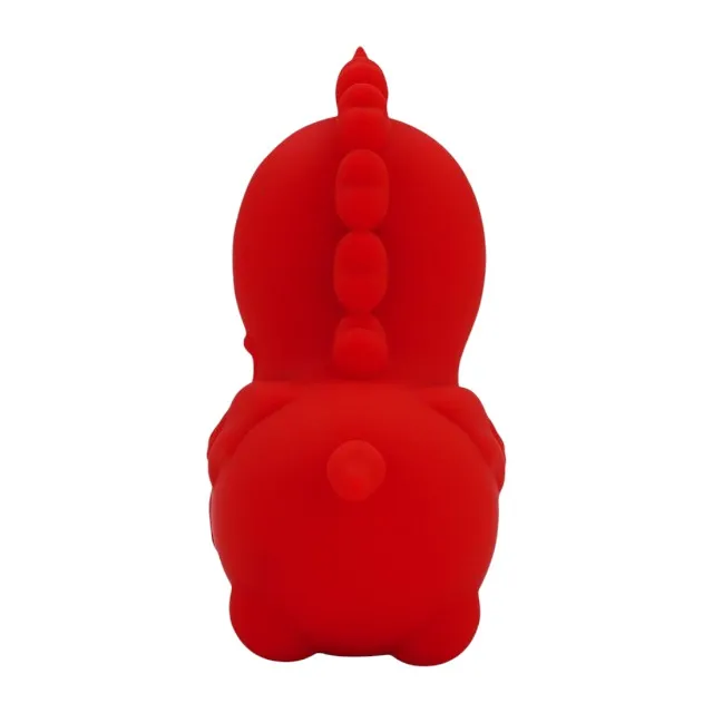Stimulator clitoris UNIHORN Cupid's Beau. în formă de unicorn. 10 funcții de vibrație. 10 funcții de mișcare. roșu
