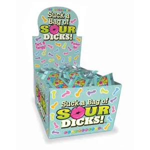Suck a Bag of Sour Dicks Mini Gummies by Little Geenie