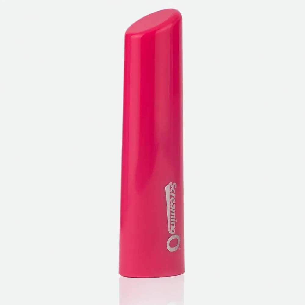 TheScreamingO - Positive Angle Rechargeable Bullet Vibrator (Pink)
