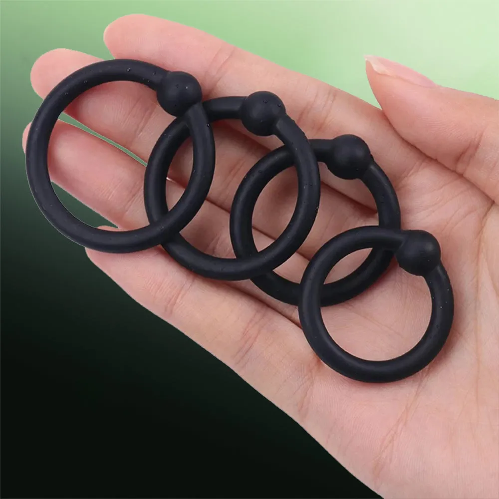 Titan 4 Pack Silicone Stretchable Cock Rings