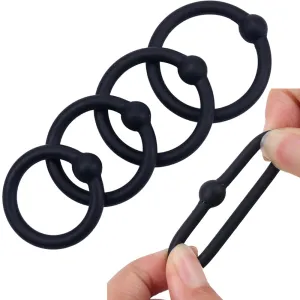 Titan 4 Pack Silicone Stretchable Cock Rings
