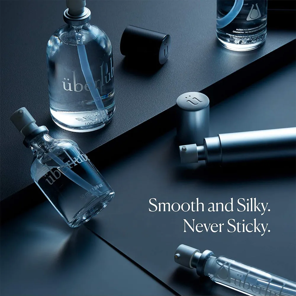 Uberlube Good-to-Go Refills Personal Lubricant Spray Silicone Based Sex Lube