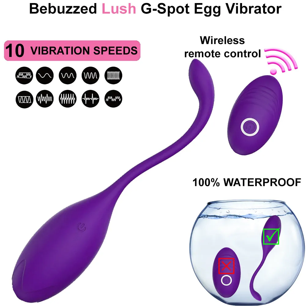 Wearable G-Spot Egg Vibrator Remote Control Vibrating Bullet Couples Sex Toy