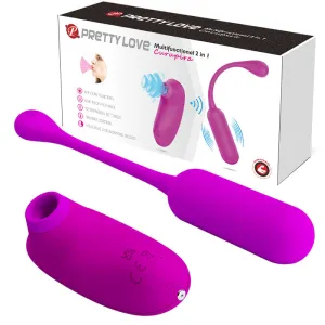 Wireless Control Sucking Egg Curupira Purple