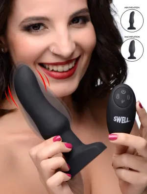 Worlds 1st Remote Control Inflatable Curved 10x Anal Plug